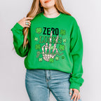 Zero Lucks Given - St. Patrick's Day Theme Unisex Crewneck T-Shirt Sweatshirt Hoodie