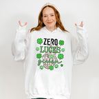 Zero Lucks Given - St. Patrick's Day Theme Unisex Crewneck T-Shirt Sweatshirt Hoodie