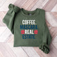 Coffee Mascara Real Estate Design - Realtor Unisex Crewneck T-Shirt Sweatshirt Hoodie