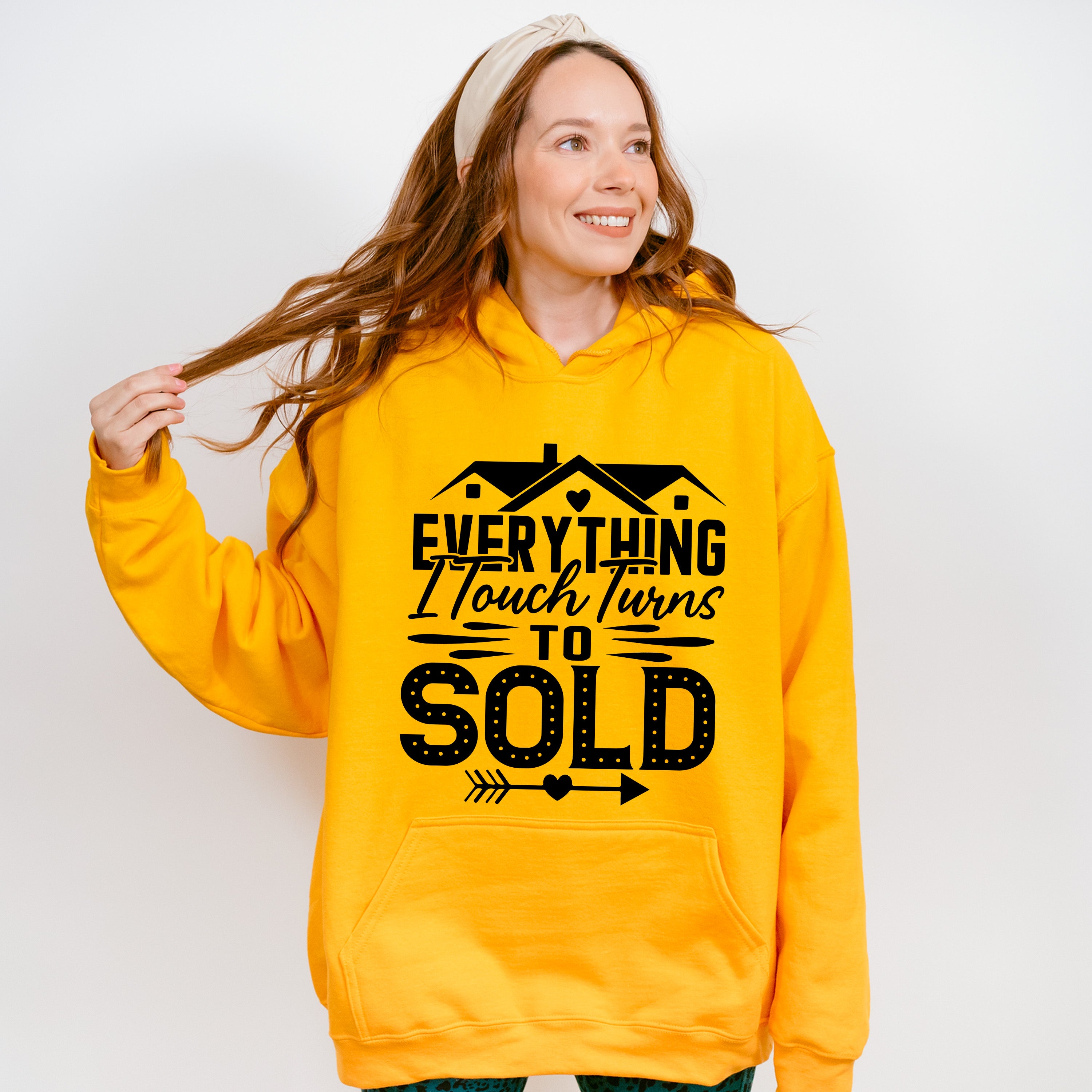 Everything I Touch Design - Realtor Unisex Crewneck T-Shirt Sweatshirt Hoodie