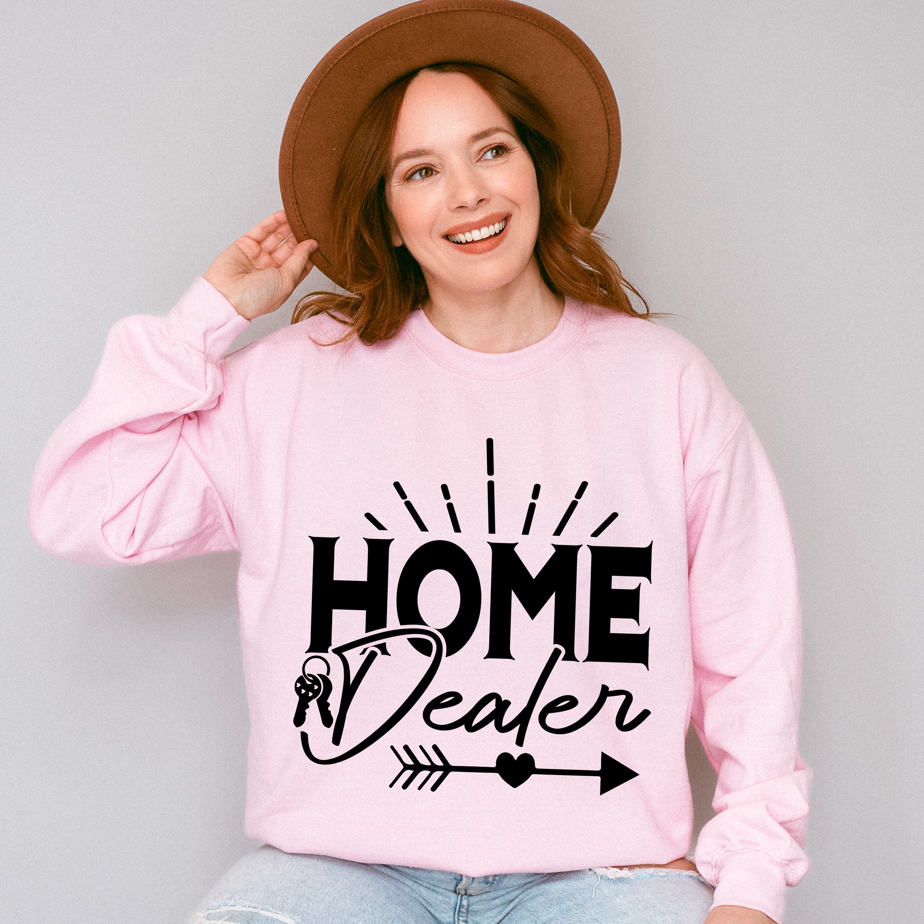 Home Dealer Design - Realtor Unisex Crewneck T-Shirt Sweatshirt Hoodie