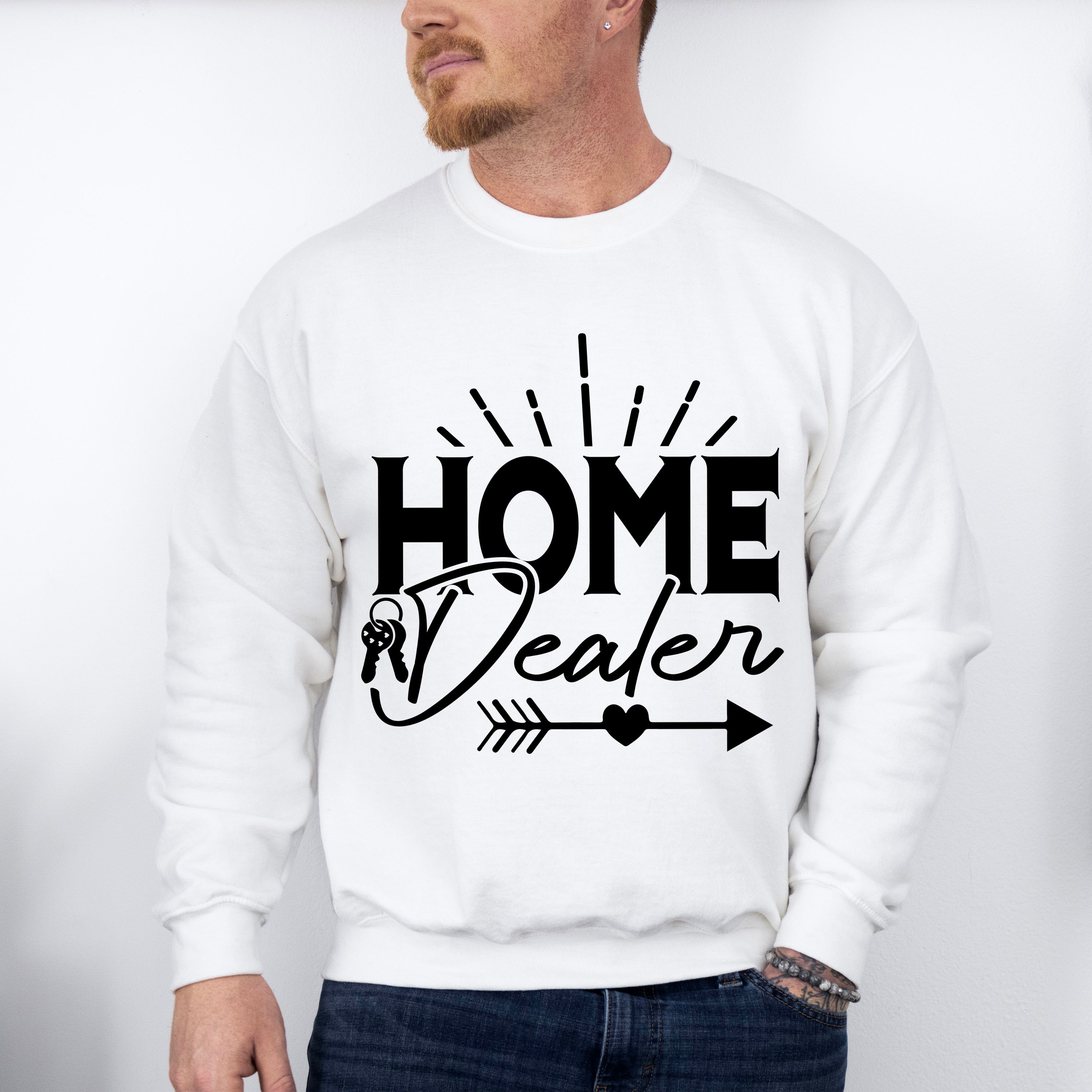 Home Dealer Design - Realtor Unisex Crewneck T-Shirt Sweatshirt Hoodie