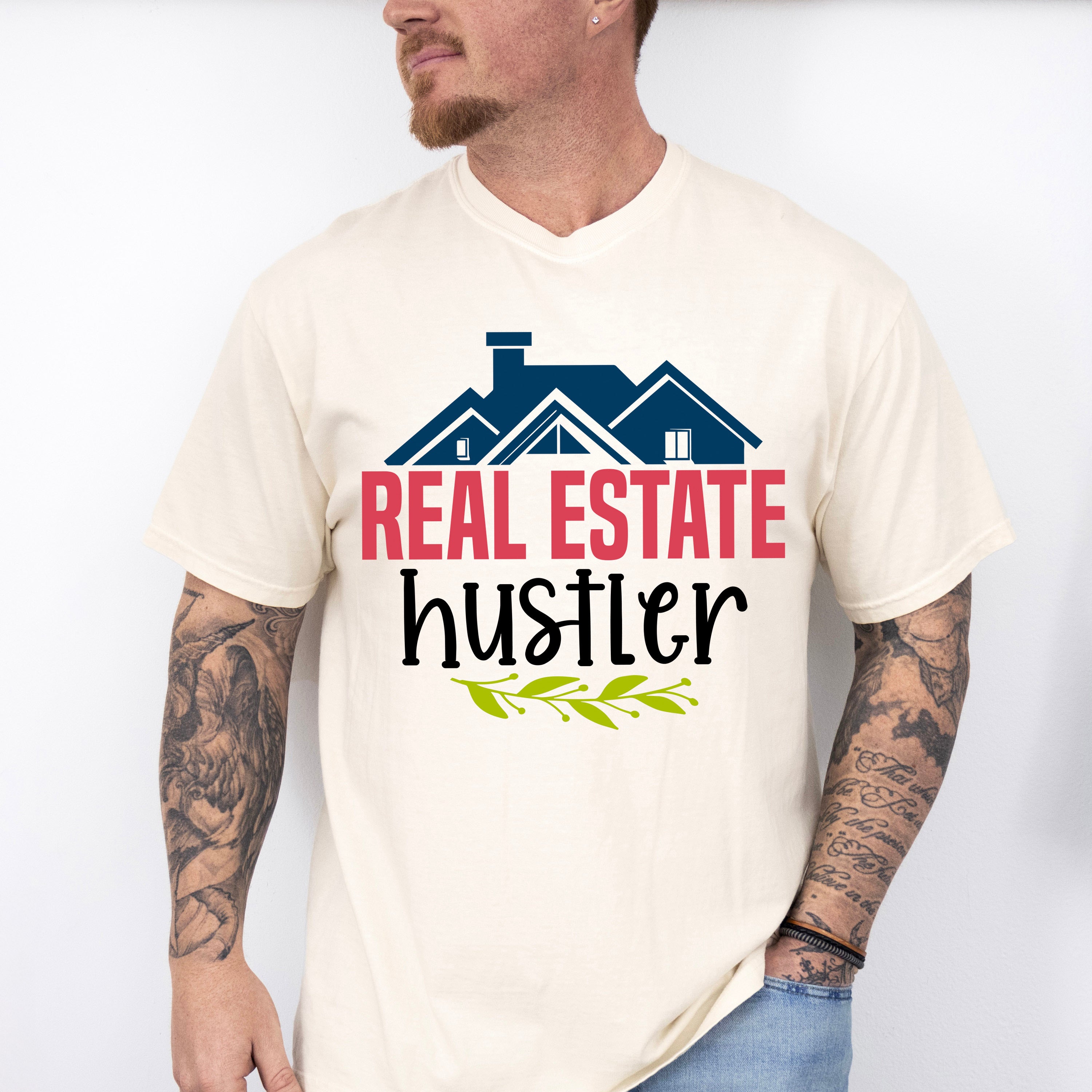 Real Estate Hustler Design - Realtor Unisex Crewneck T-Shirt Sweatshirt Hoodie