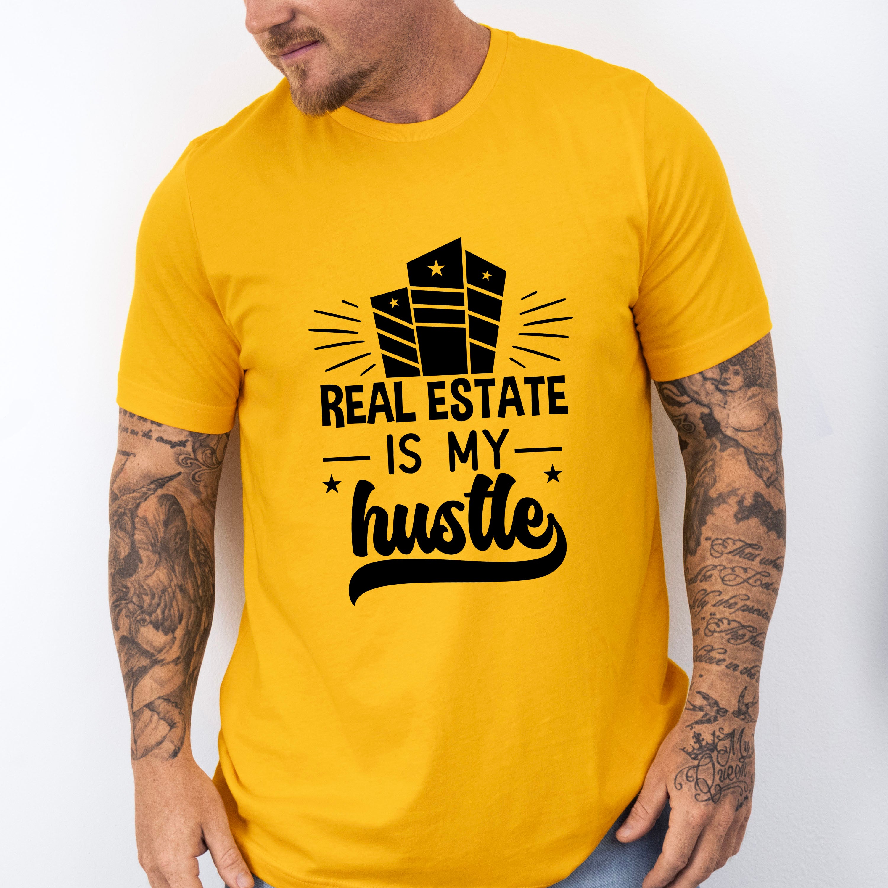 Real Estate Is My Hustle - Realtor Unisex Crewneck T-Shirt Sweatshirt Hoodie