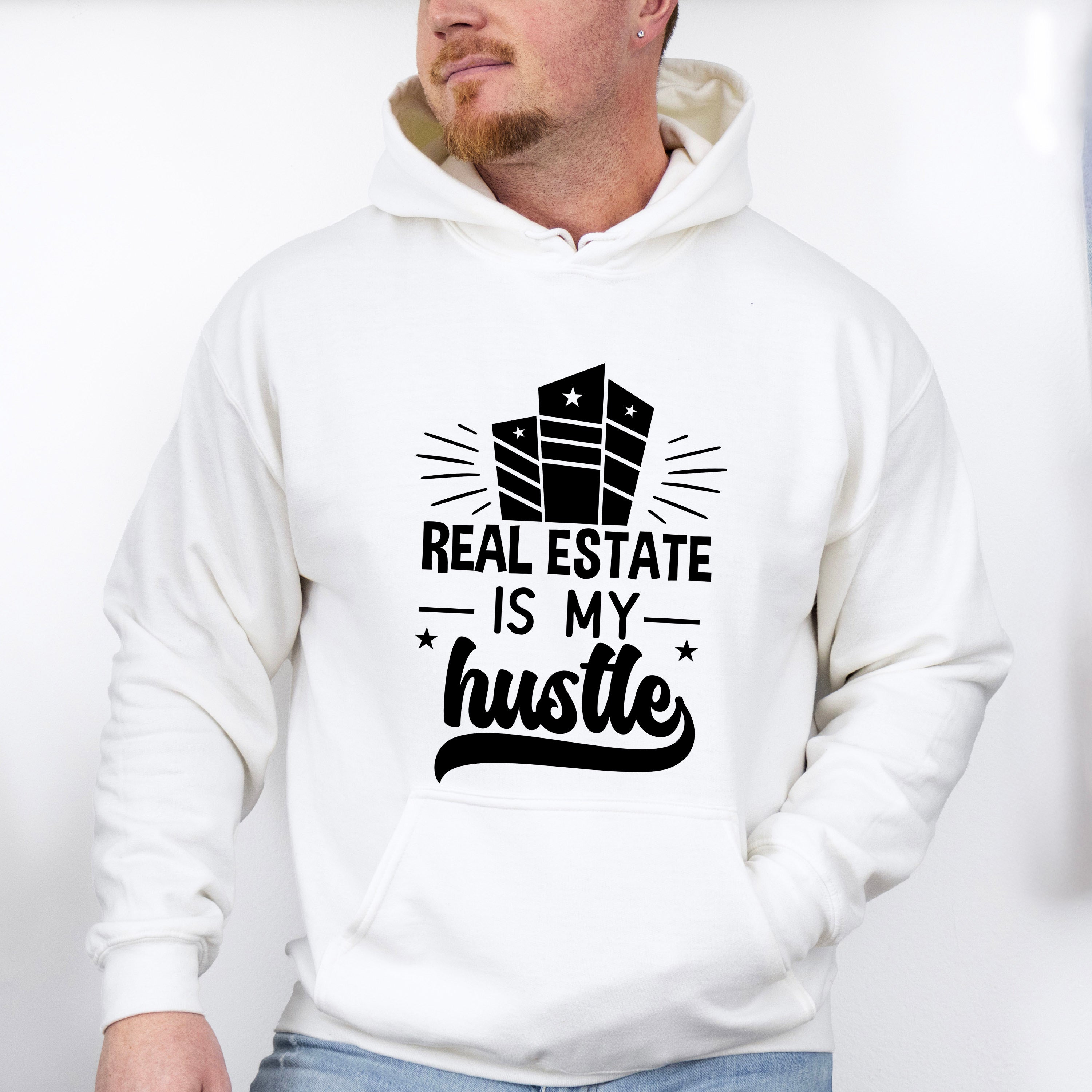 Real Estate Is My Hustle - Realtor Unisex Crewneck T-Shirt Sweatshirt Hoodie