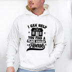 I Can Help You Find A Place Called Home Design - Realtor Unisex Crewneck T-Shirt Sweatshirt Hoodie