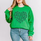 Clovers Heart - St. Patrick's Day Theme Unisex Crewneck T-Shirt Sweatshirt Hoodie