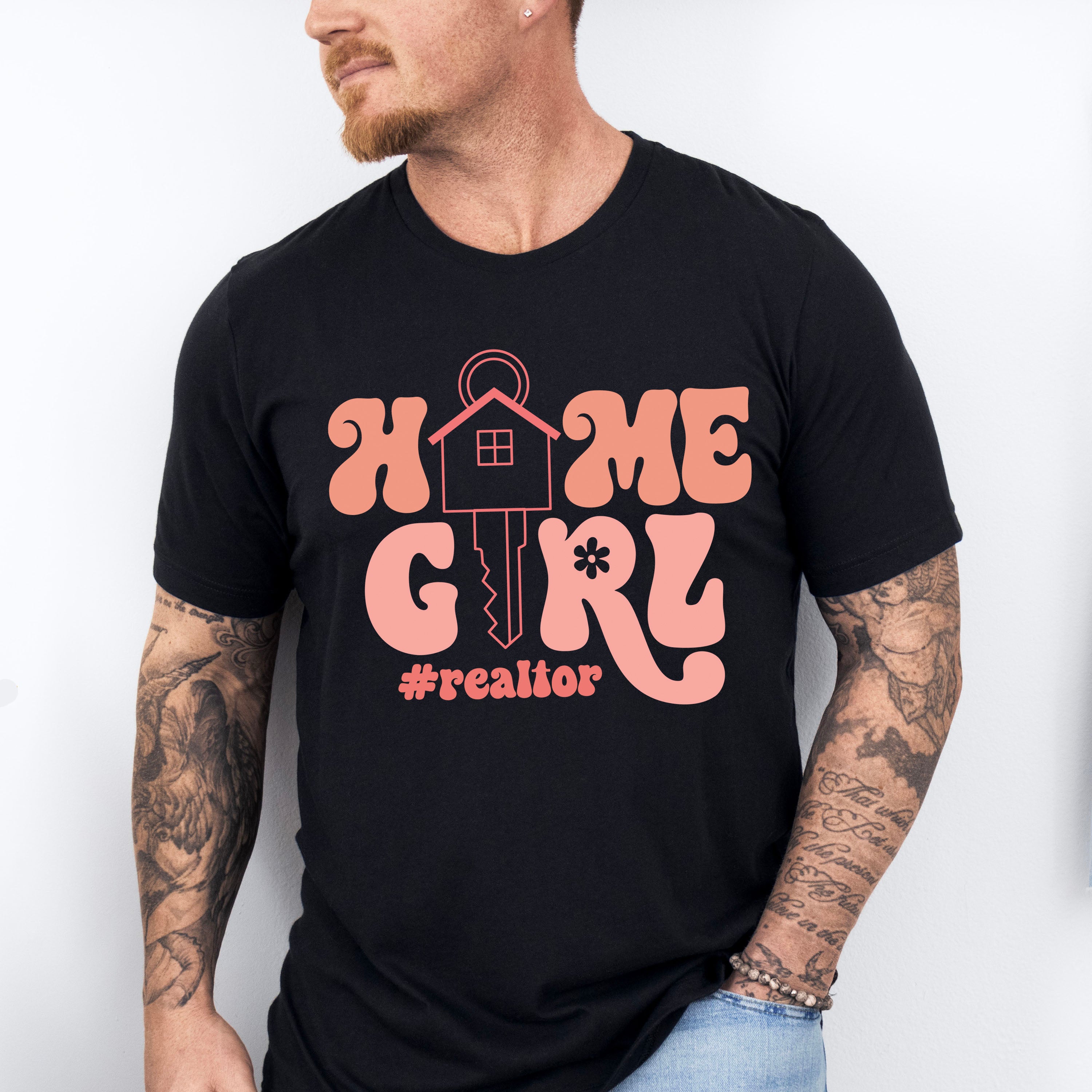 Home Girl Design - Realtor Unisex Crewneck T-Shirt Sweatshirt Hoodie