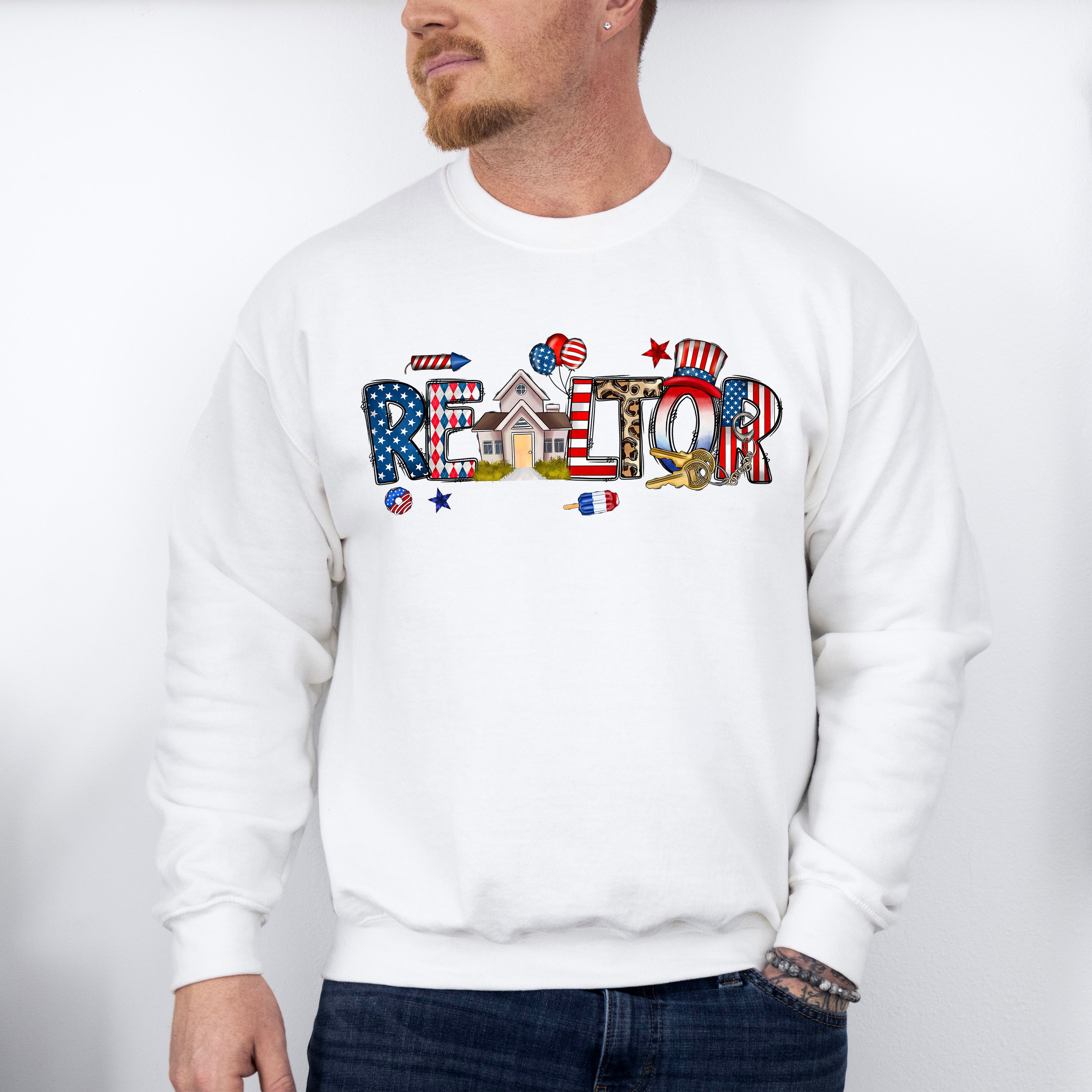 REALTOR  Design - Realtor Unisex Crewneck T-Shirt Sweatshirt Hoodie