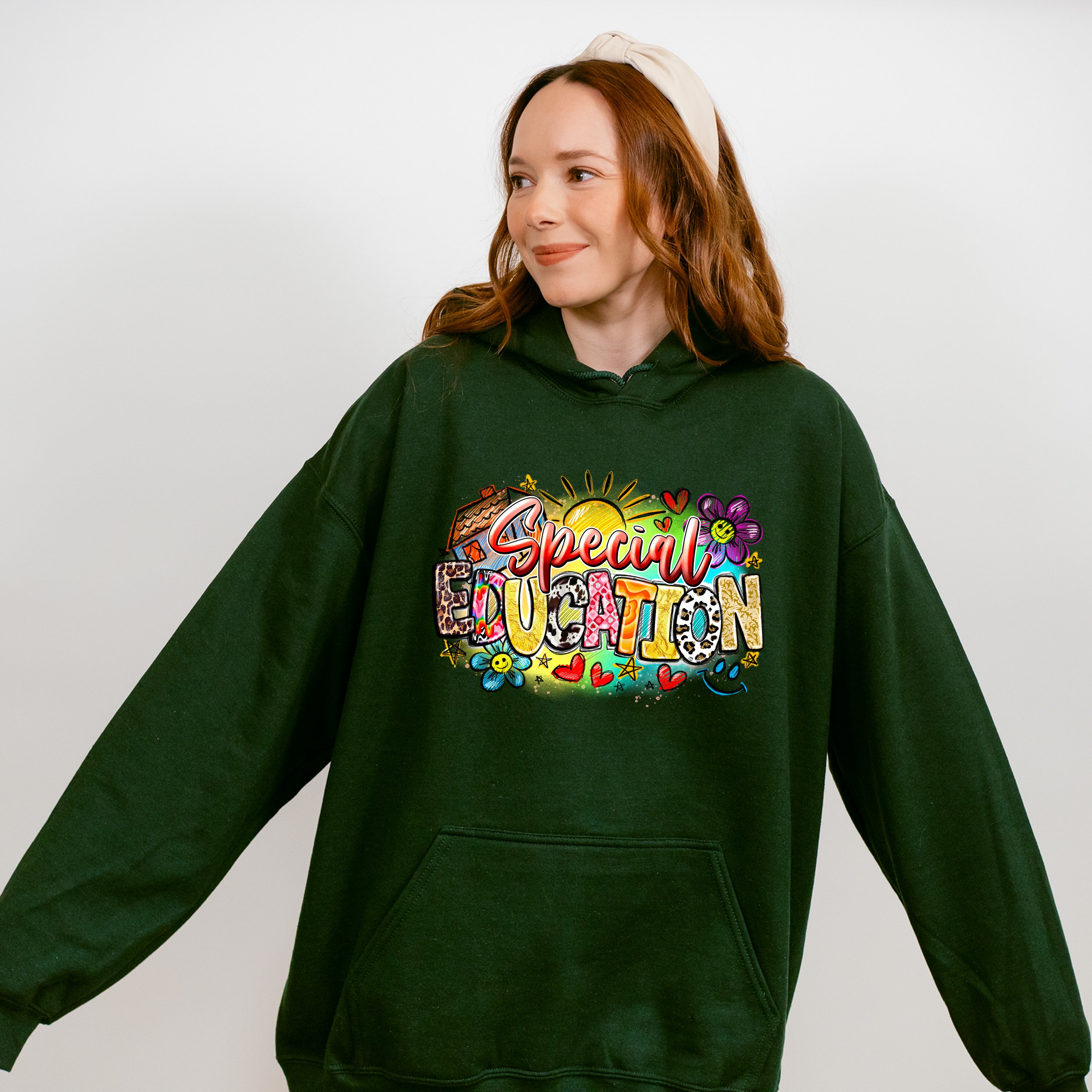Special Education Doodles Design - Special Education Unisex Crewneck T-Shirt Sweatshirt Hoodie