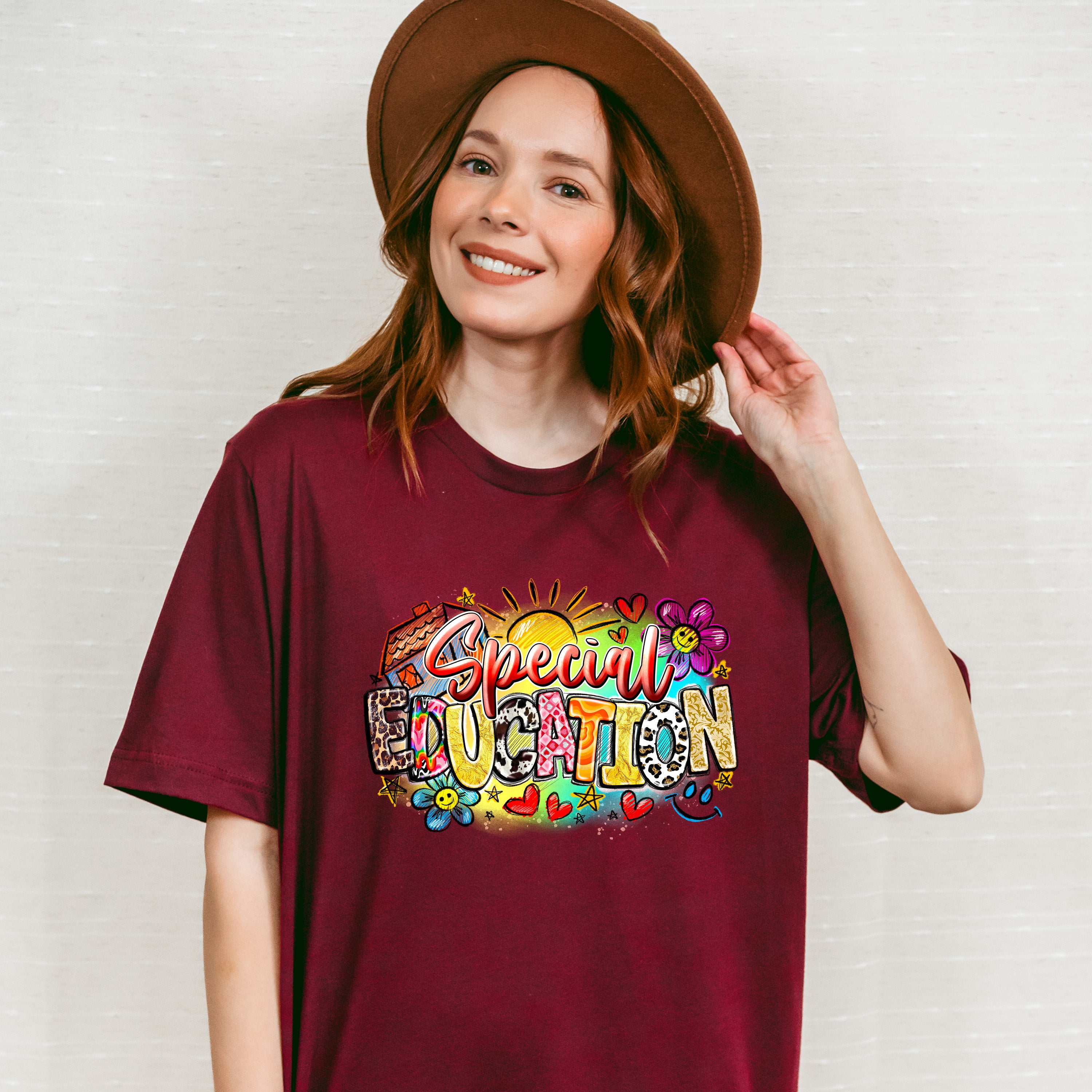 Special Education Doodles Design - Special Education Unisex Crewneck T-Shirt Sweatshirt Hoodie