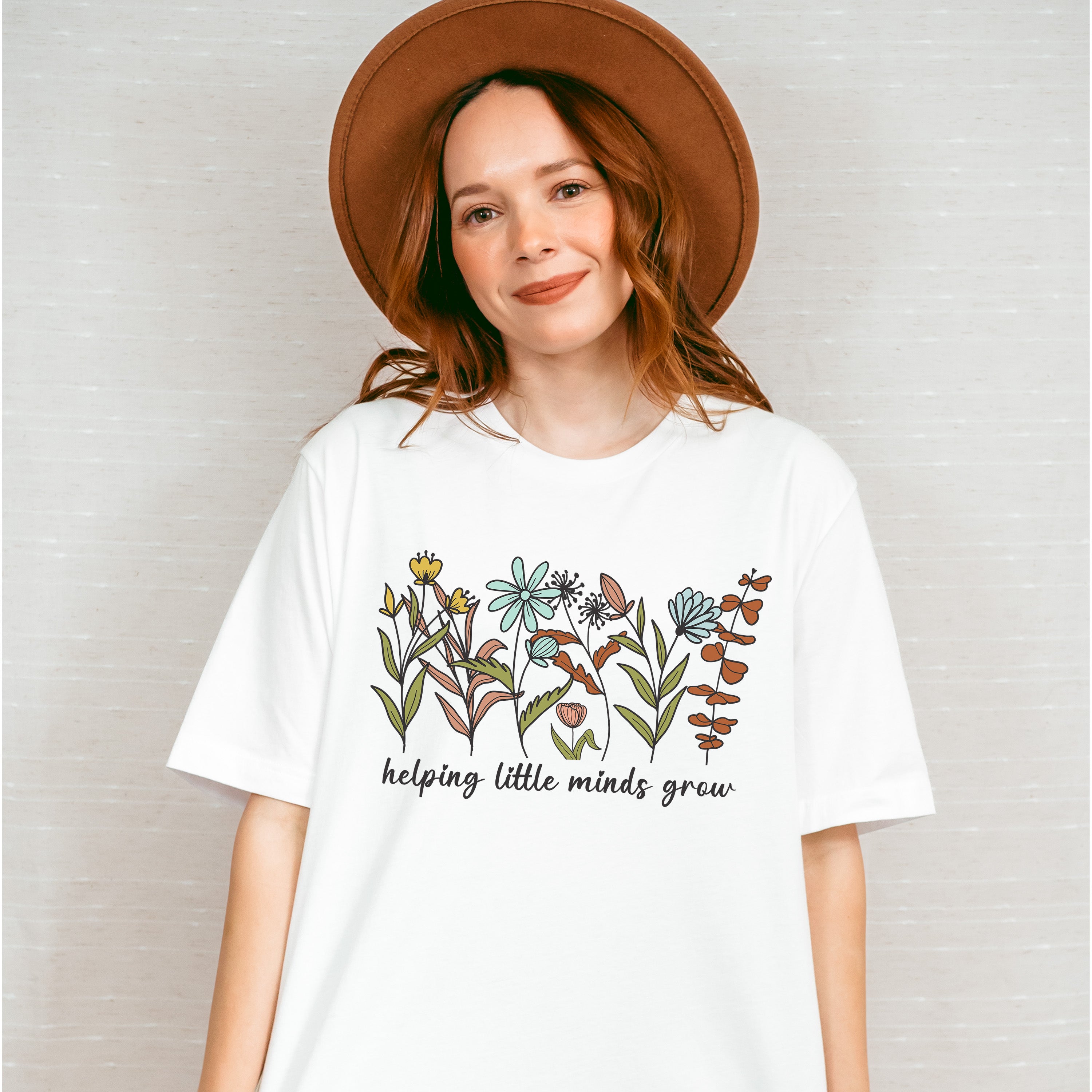 Helping Little Minds Grow Design - Special Education Unisex Crewneck T-Shirt Sweatshirt Hoodie