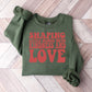 Shaping Little Minds With Kindness And Love Design - Special Education Unisex Crewneck T-Shirt Sweatshirt Hoodie