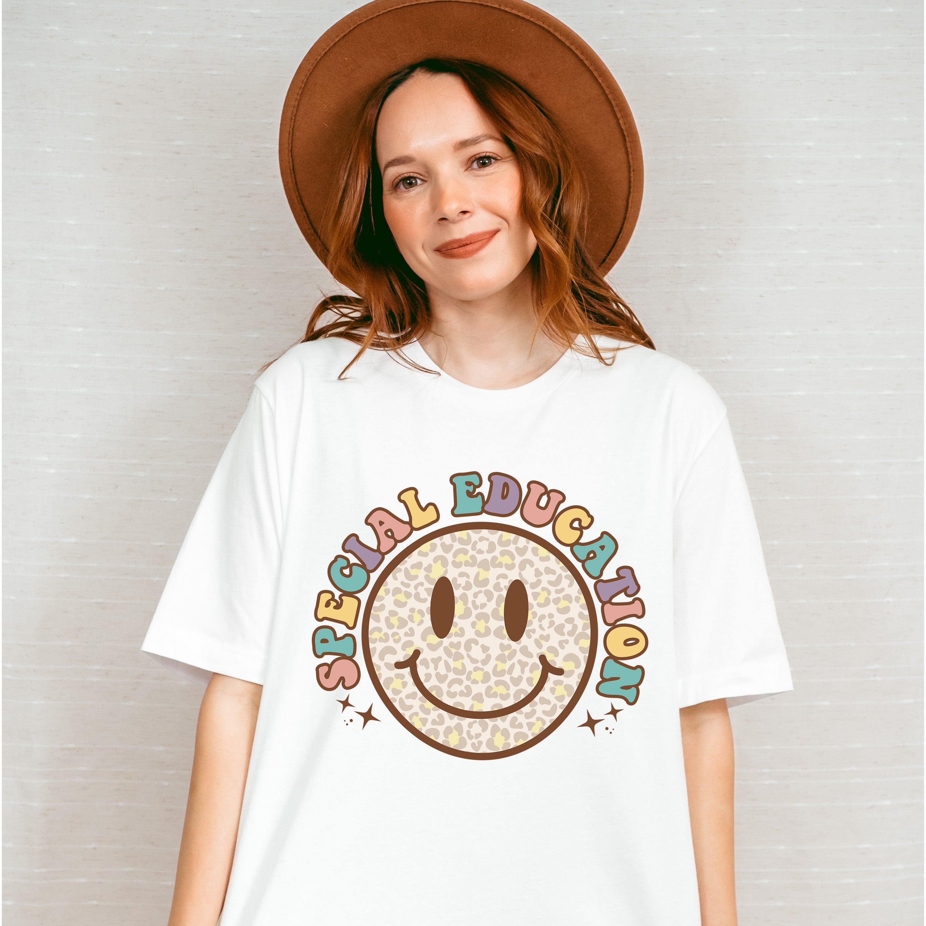 Smile Face Special Education Design - Special Education Unisex Crewneck T-Shirt Sweatshirt Hoodie