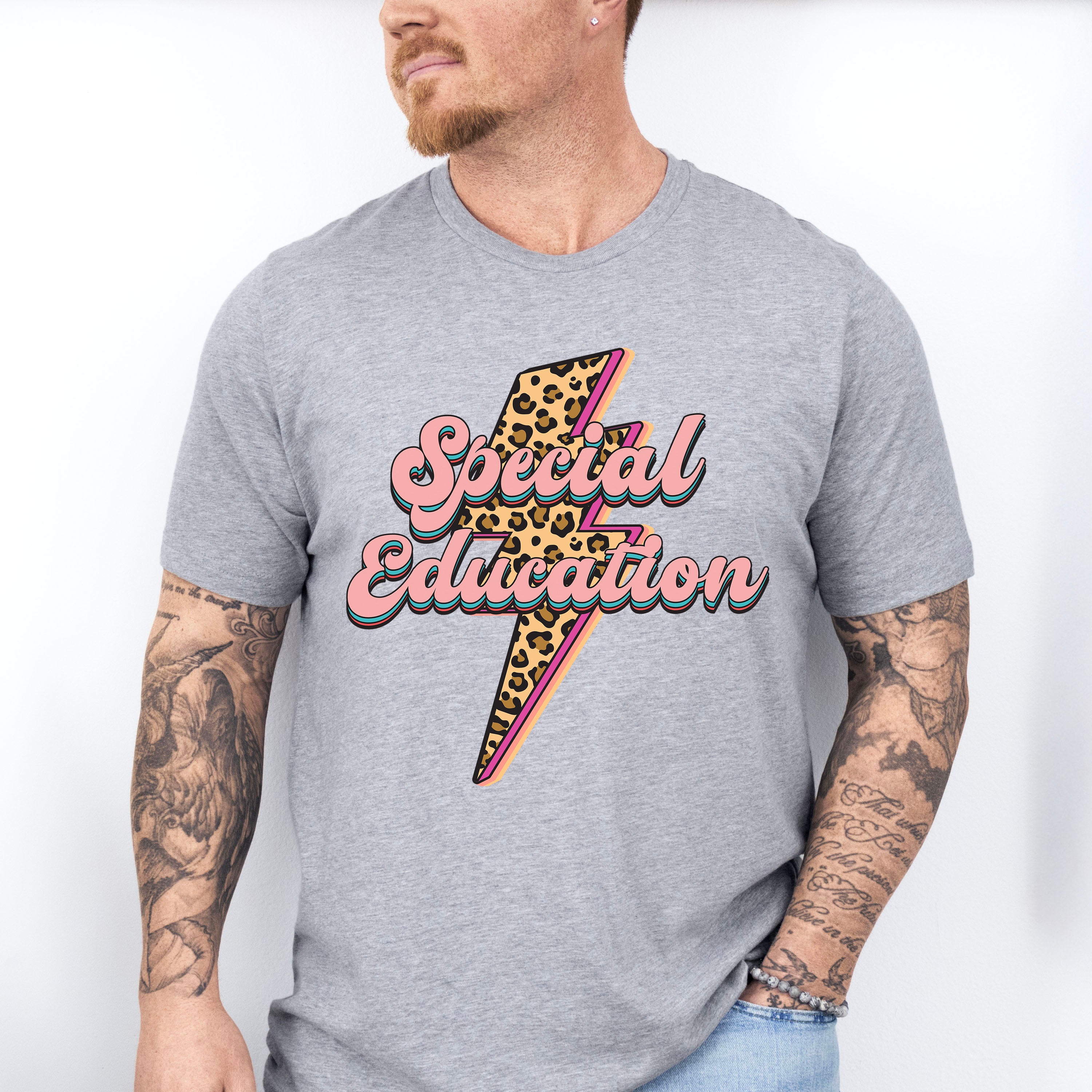 Special Education Lightning Design - Special Education Unisex Crewneck T-Shirt Sweatshirt Hoodie