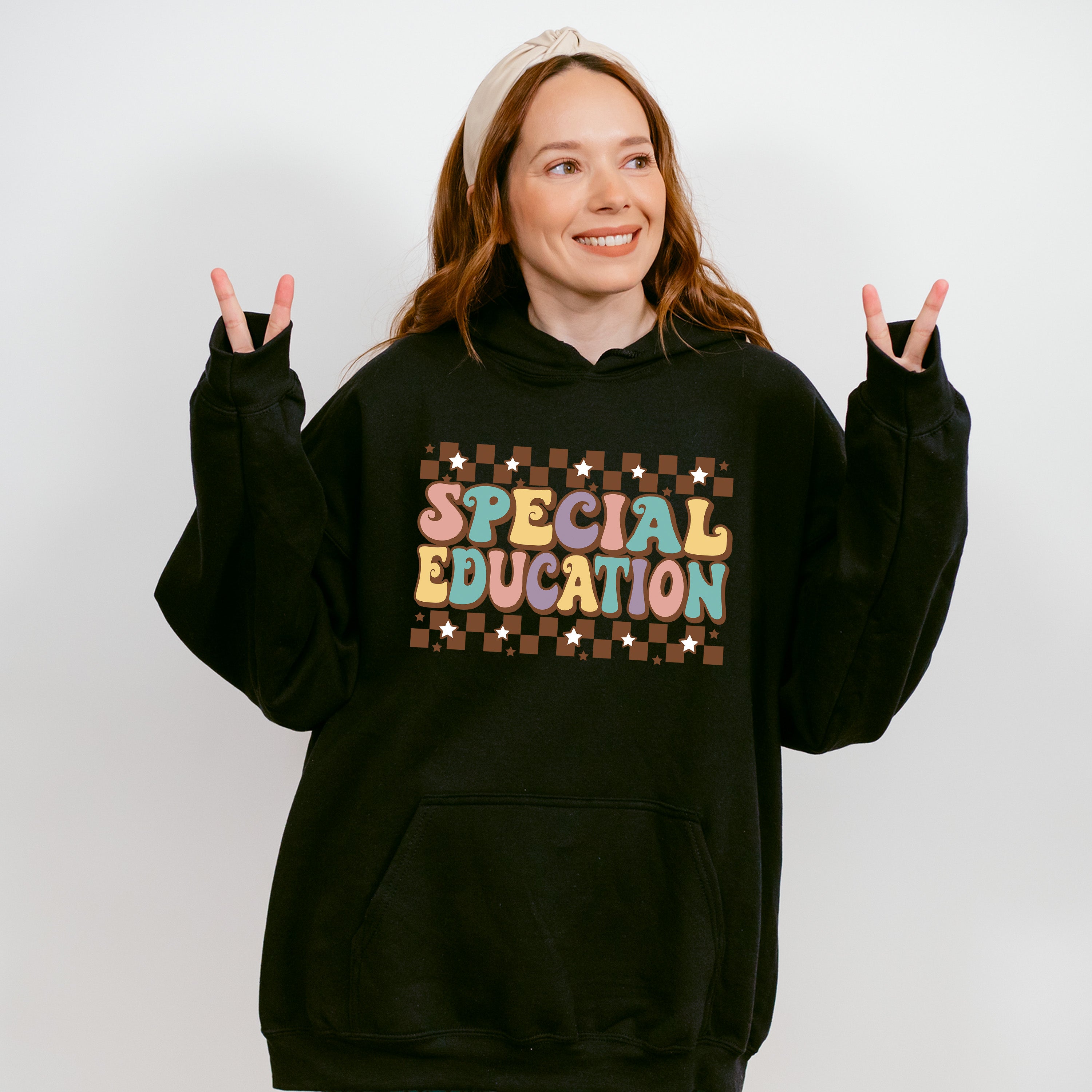 Retro Special Education Design - Special Education Unisex Crewneck T-Shirt Sweatshirt Hoodie