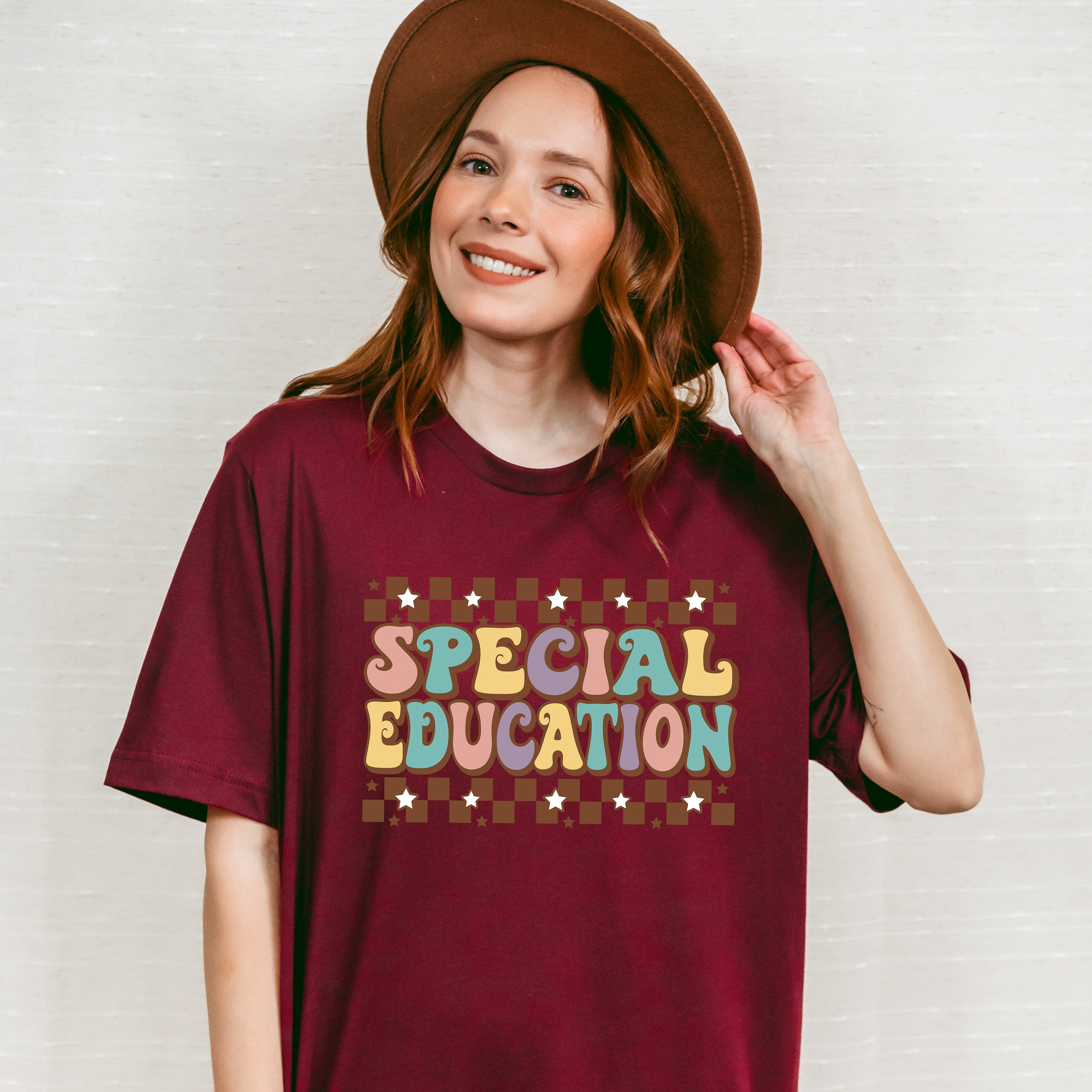 Retro Special Education Design - Special Education Unisex Crewneck T-Shirt Sweatshirt Hoodie