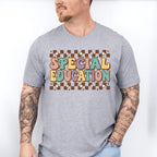 Retro Special Education Design - Special Education Unisex Crewneck T-Shirt Sweatshirt Hoodie