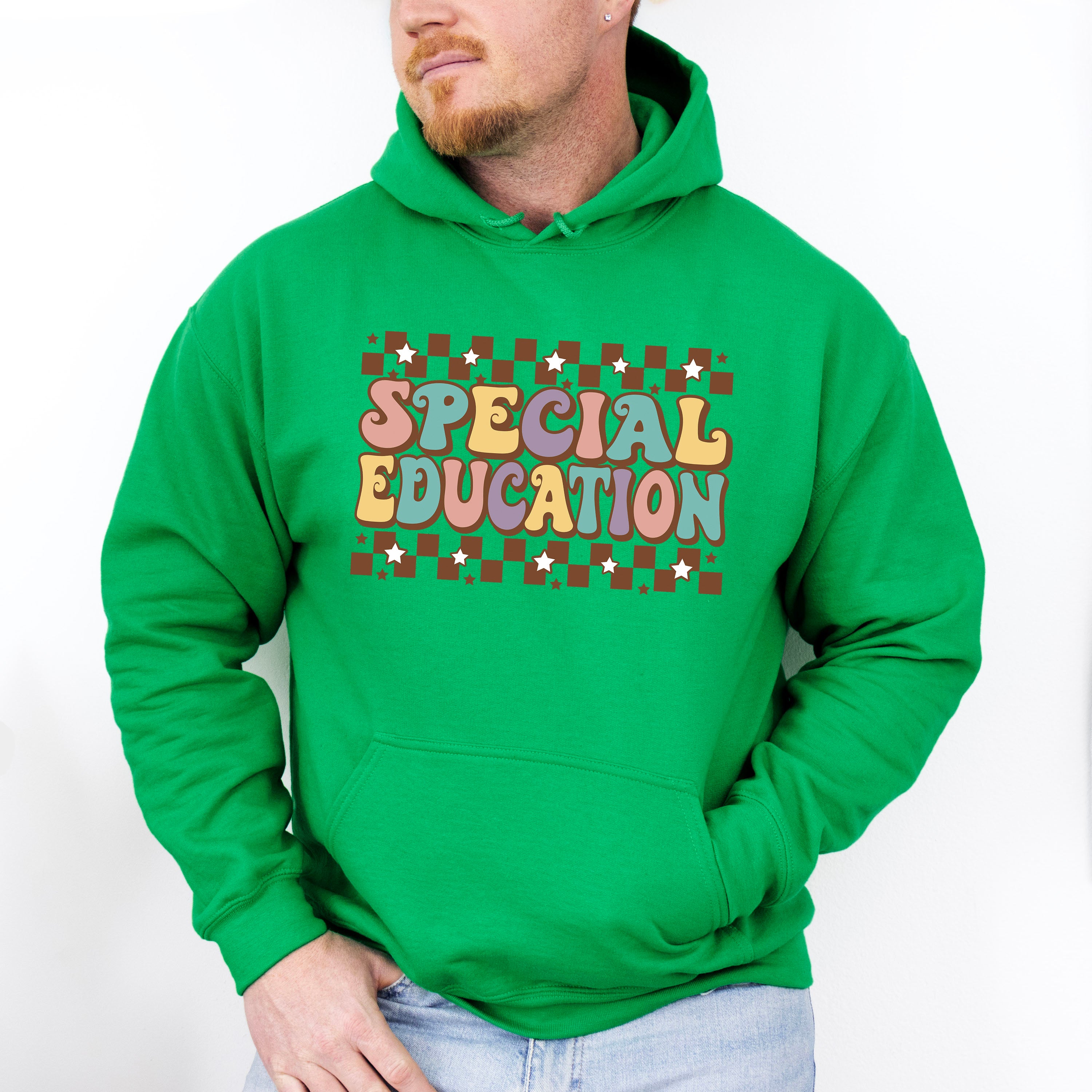 Retro Special Education Design - Special Education Unisex Crewneck T-Shirt Sweatshirt Hoodie