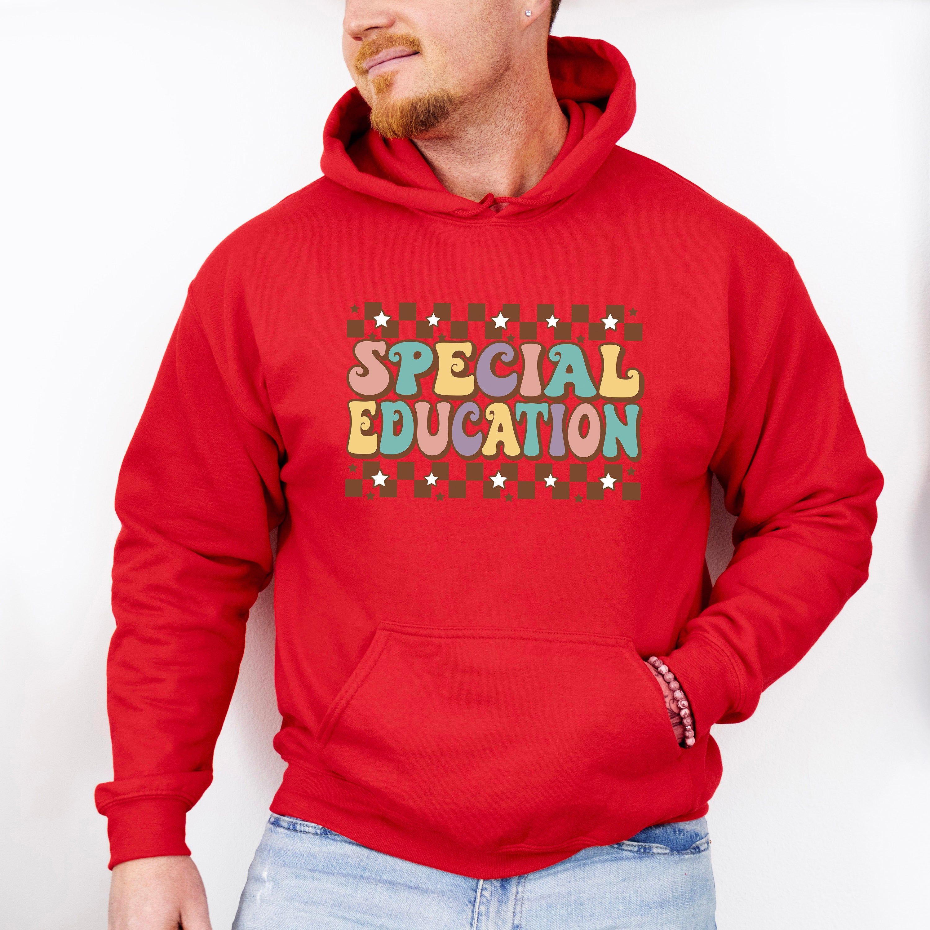 Retro Special Education Design - Special Education Unisex Crewneck T-Shirt Sweatshirt Hoodie