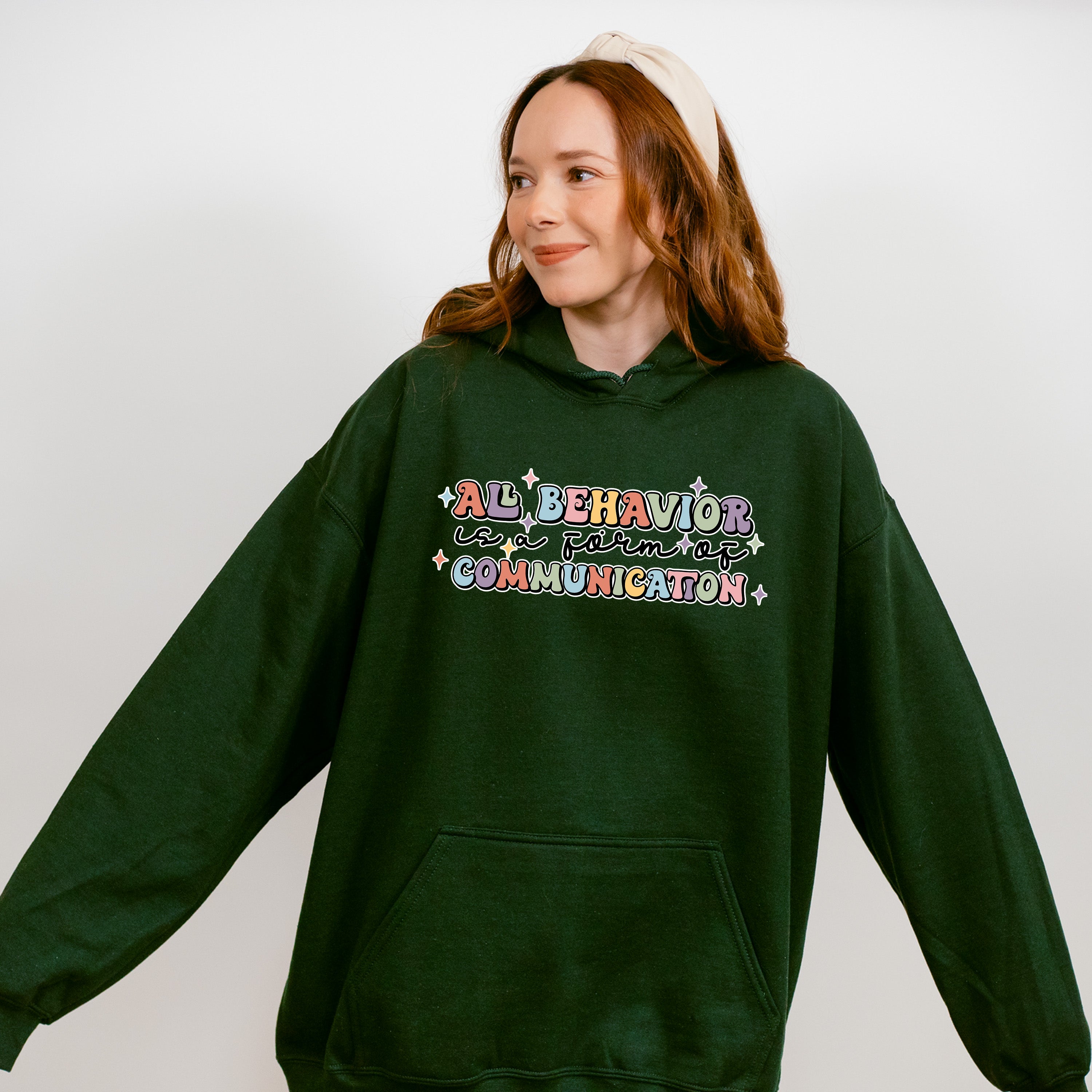 All Behavior Communication Design - Special Education Unisex Crewneck T-Shirt Sweatshirt Hoodie
