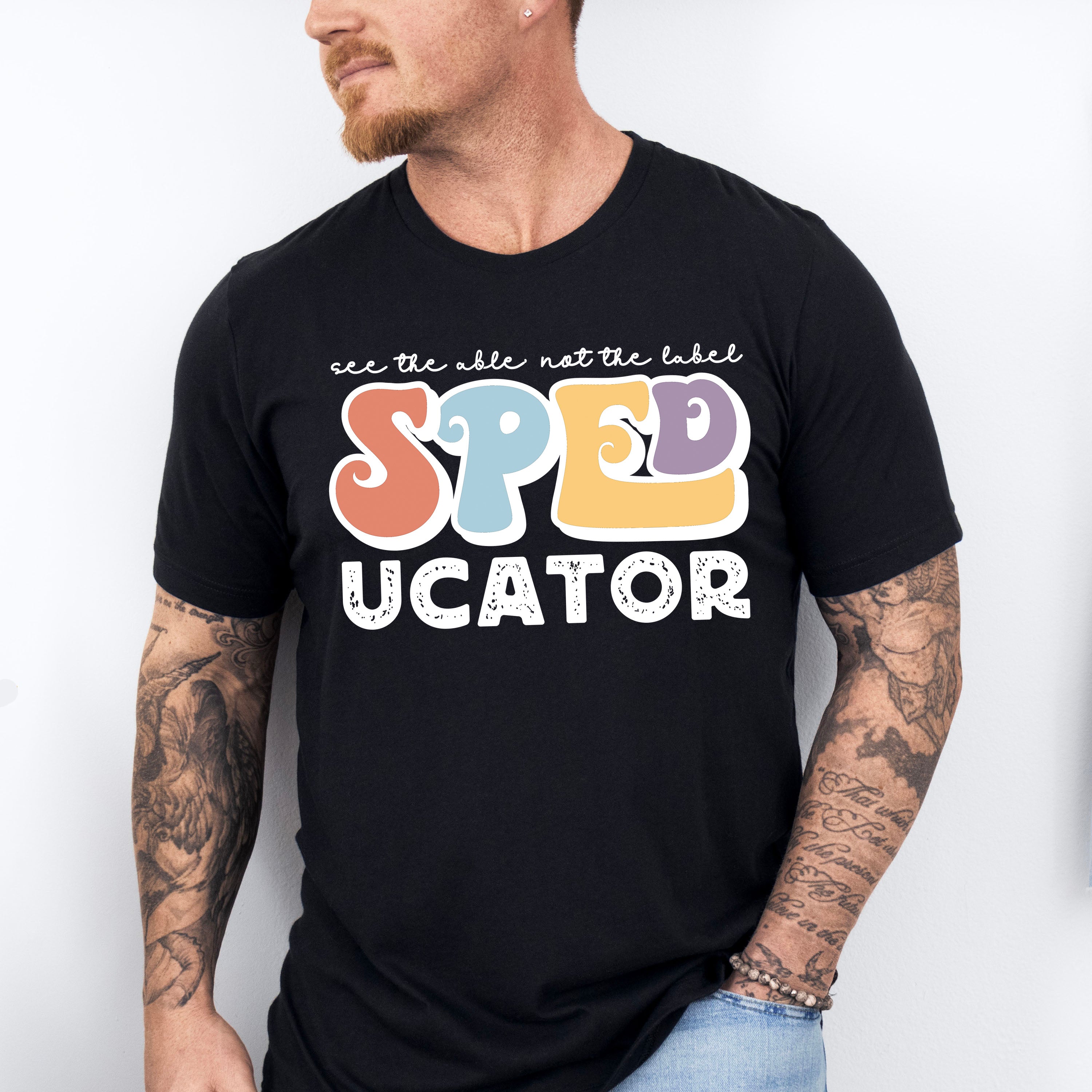 Speducator Design - Special Education Unisex Crewneck T-Shirt Sweatshirt Hoodie