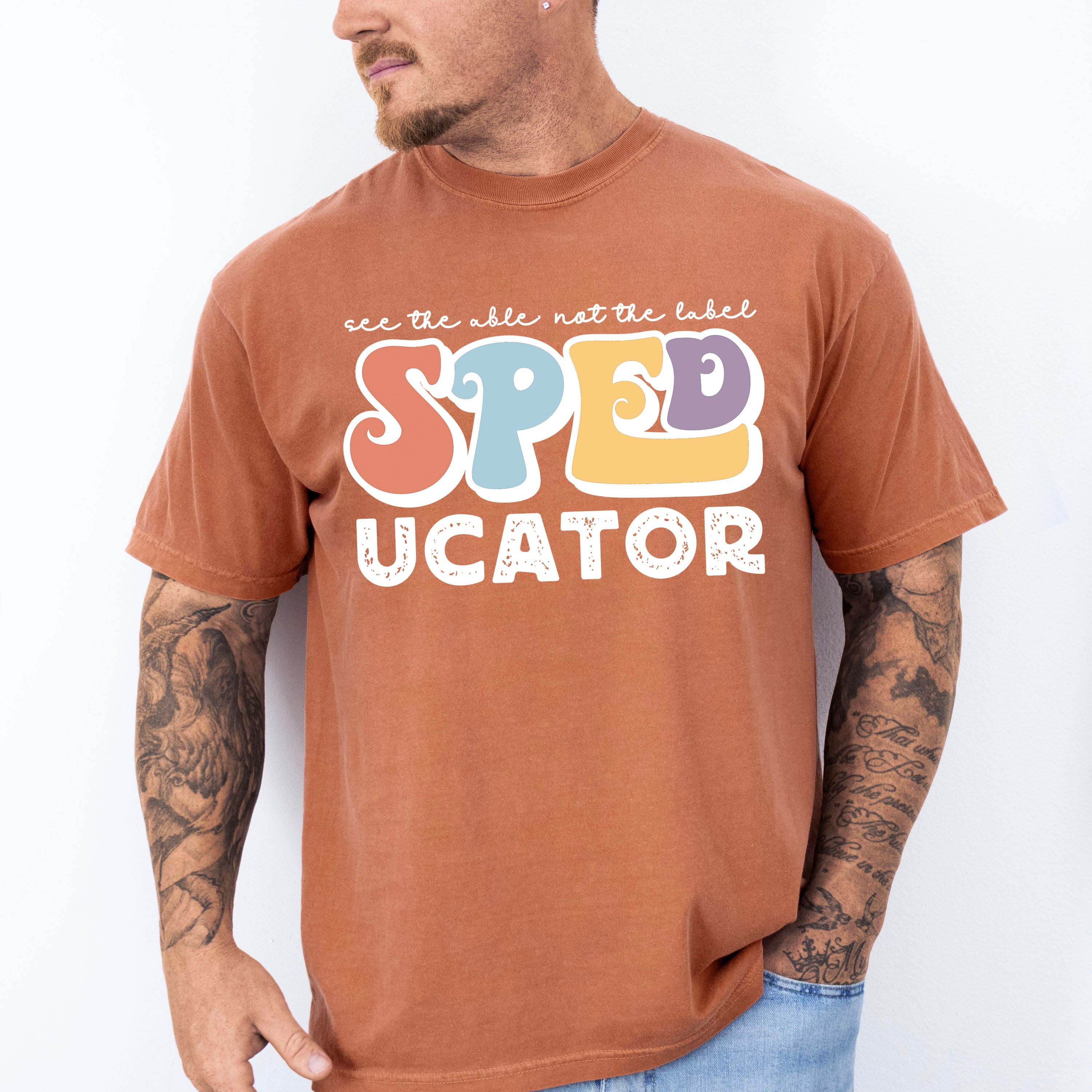 Speducator Design - Special Education Unisex Crewneck T-Shirt Sweatshirt Hoodie