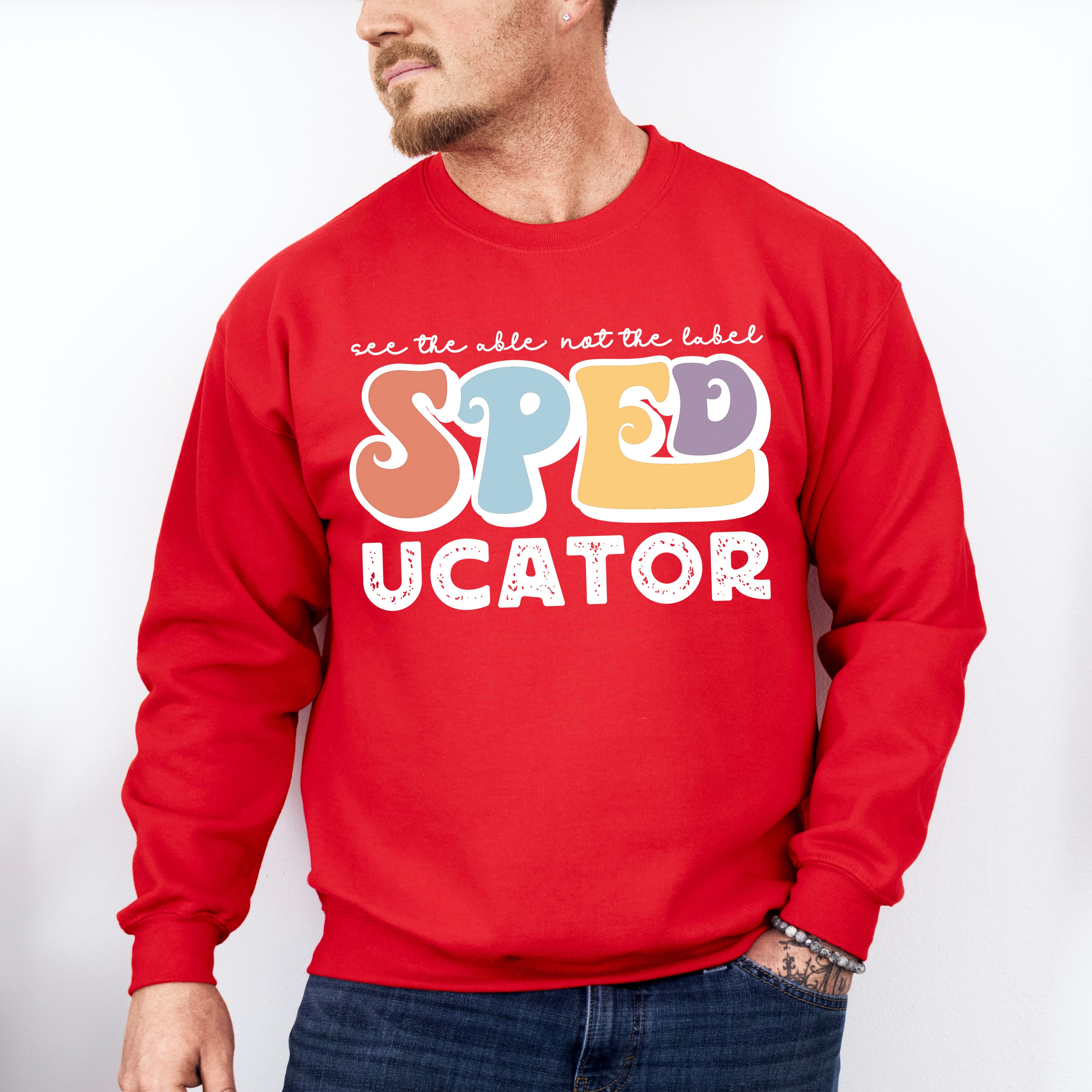Speducator Design - Special Education Unisex Crewneck T-Shirt Sweatshirt Hoodie