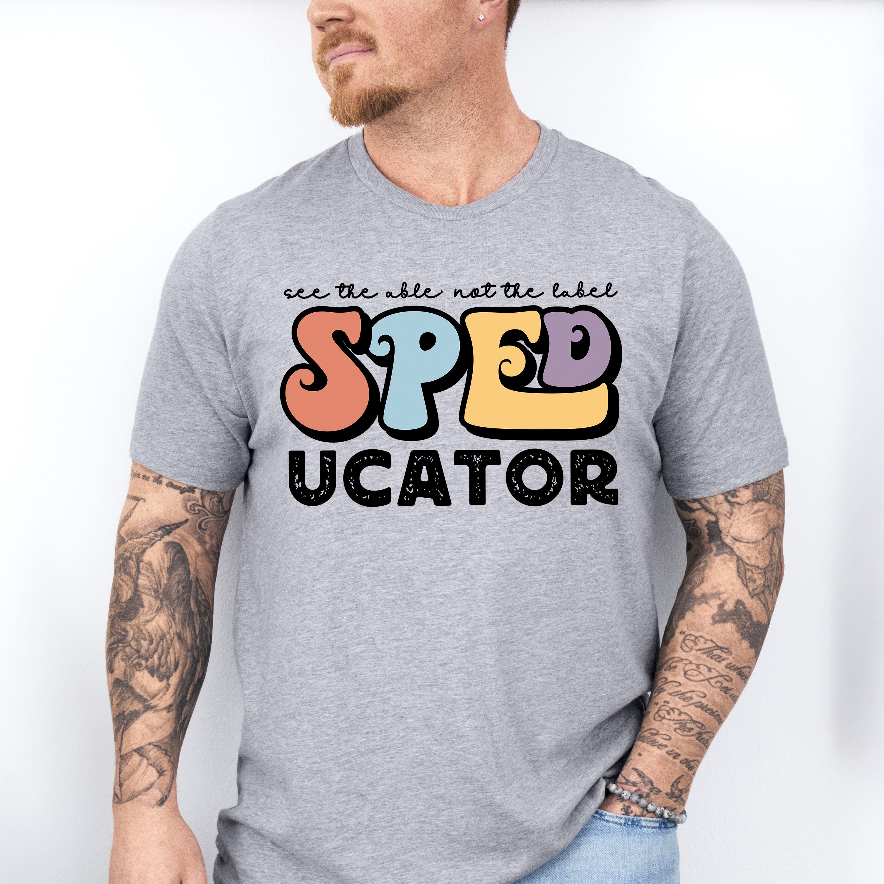 Speducator Design - Special Education Unisex Crewneck T-Shirt Sweatshirt Hoodie