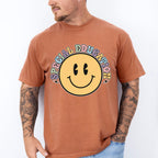 Retro Smile Face Special Education Design - Special Education Unisex Crewneck T-Shirt Sweatshirt Hoodie