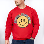 Retro Smile Face Special Education Design - Special Education Unisex Crewneck T-Shirt Sweatshirt Hoodie
