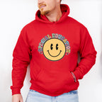 Retro Smile Face Special Education Design - Special Education Unisex Crewneck T-Shirt Sweatshirt Hoodie