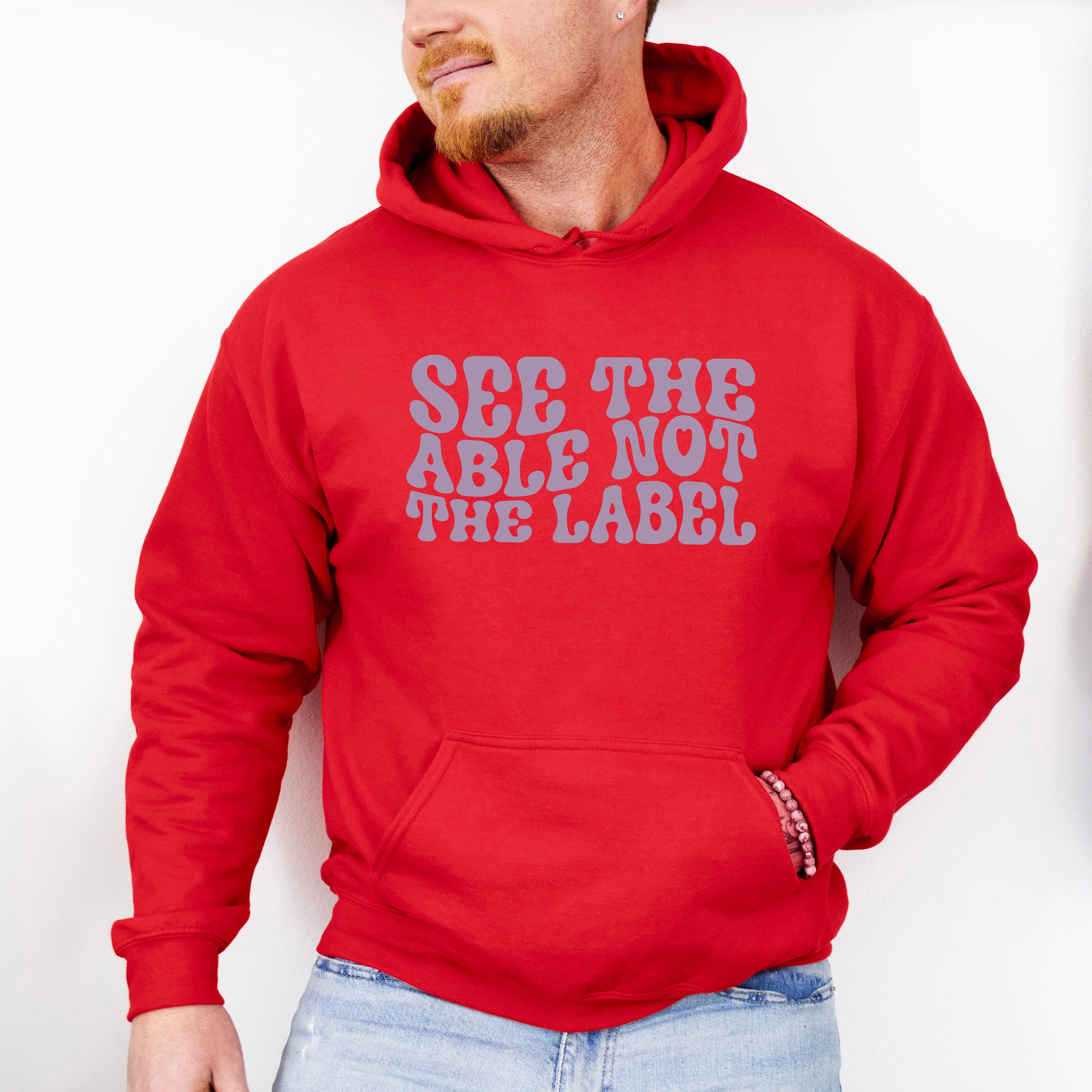 See The Able Not The Label  Design - Special Education Unisex Crewneck T-Shirt Sweatshirt Hoodie