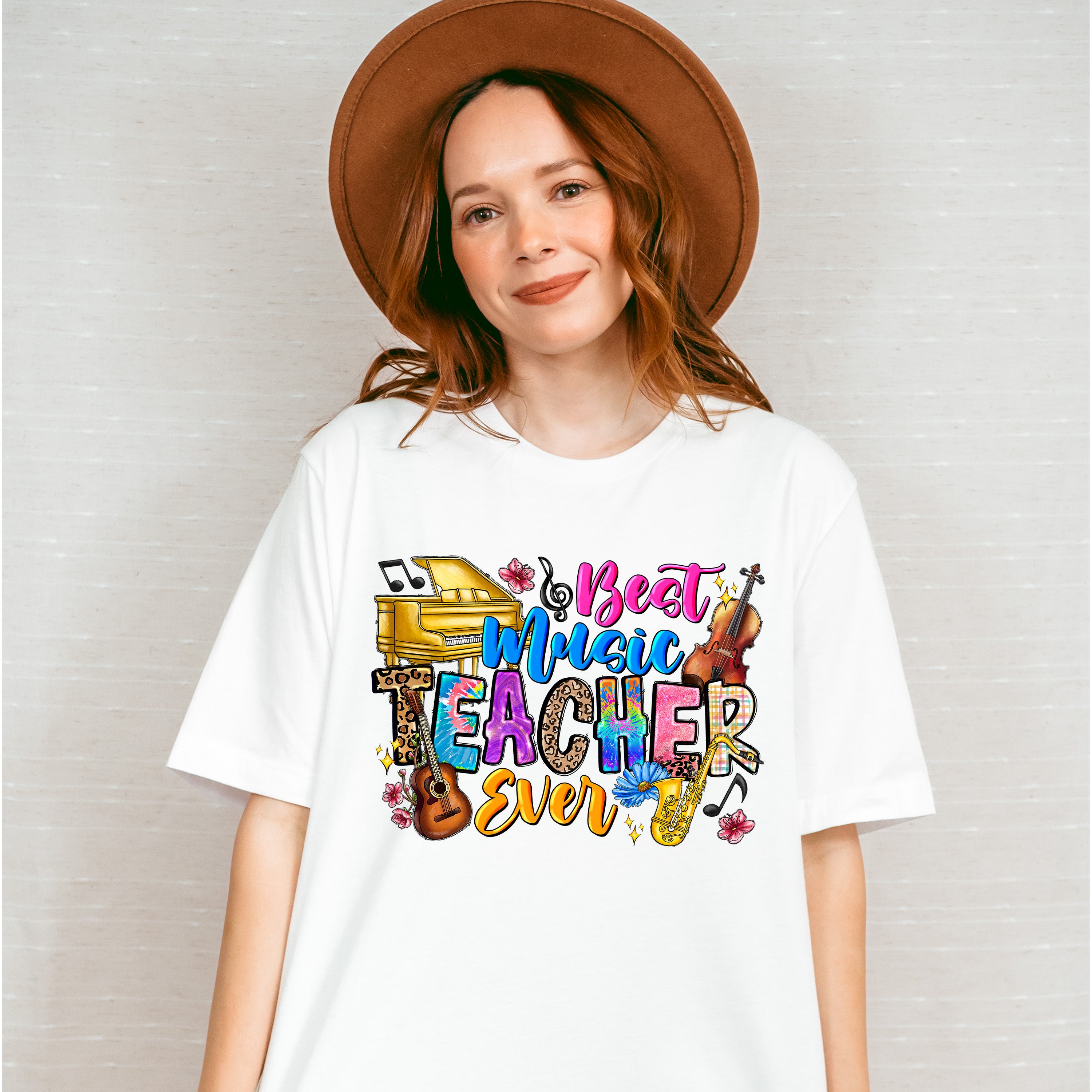 Best Music Teacher Ever - Teacher Unisex Crewneck T-Shirt Sweatshirt Hoodie