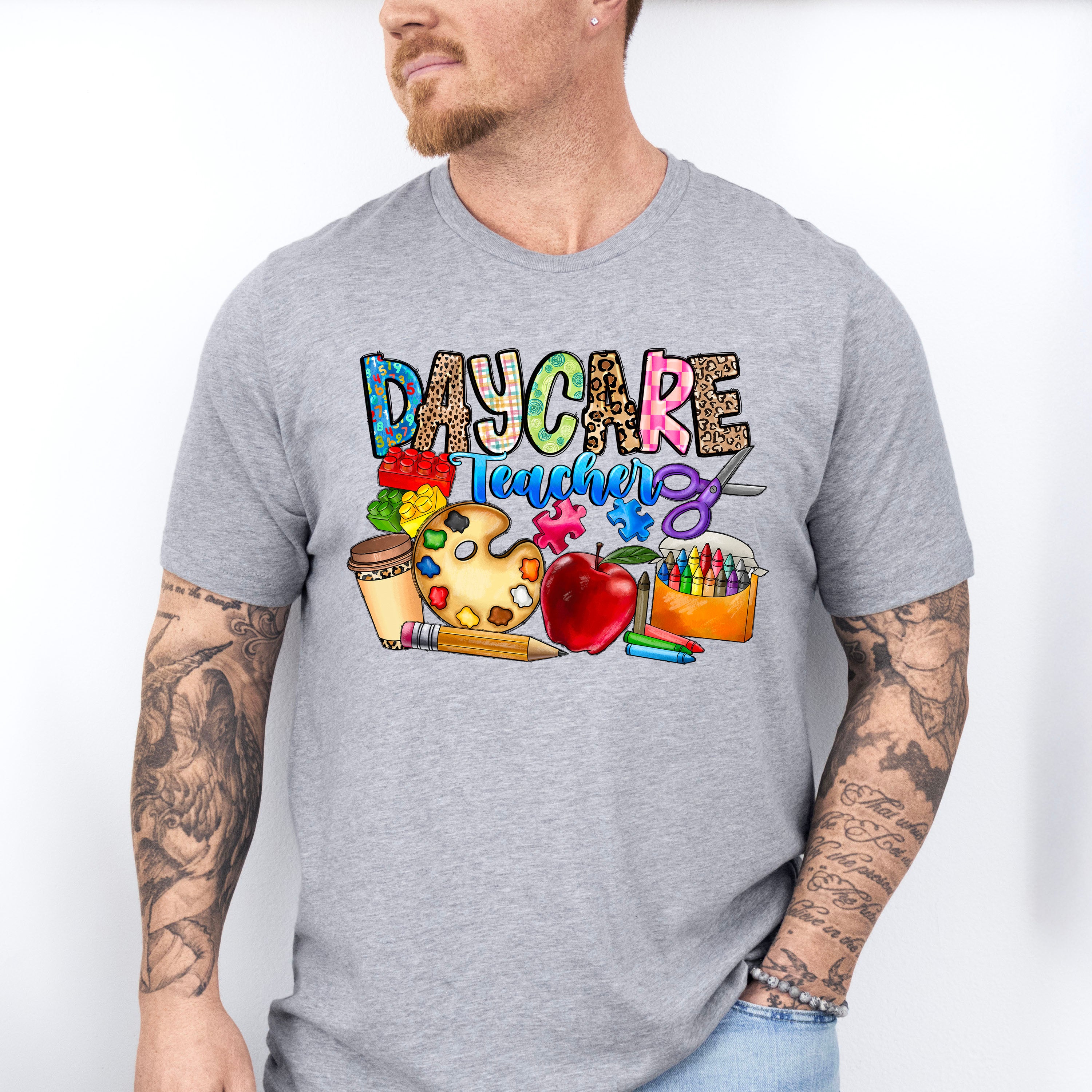 Day Care Teacher Design - Teacher Unisex Crewneck T-Shirt Sweatshirt Hoodie