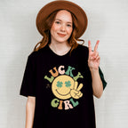 Lucky Girl - St. Patrick's Day Theme Unisex Crewneck T-Shirt Sweatshirt Hoodie