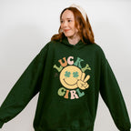 Lucky Girl - St. Patrick's Day Theme Unisex Crewneck T-Shirt Sweatshirt Hoodie