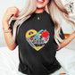 Teacher Heart Design - Teacher Unisex Crewneck T-Shirt Sweatshirt Hoodie