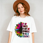 It Takes A Lot Of sparkle To Be A Teachers Design - Teacher Unisex Crewneck T-Shirt Sweatshirt Hoodie