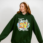 Teach Love Inspire Design - Teacher Unisex Crewneck T-Shirt Sweatshirt Hoodie