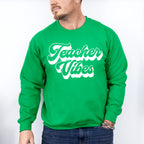 Teacher Vibes Design - Teacher Unisex Crewneck T-Shirt Sweatshirt Hoodie