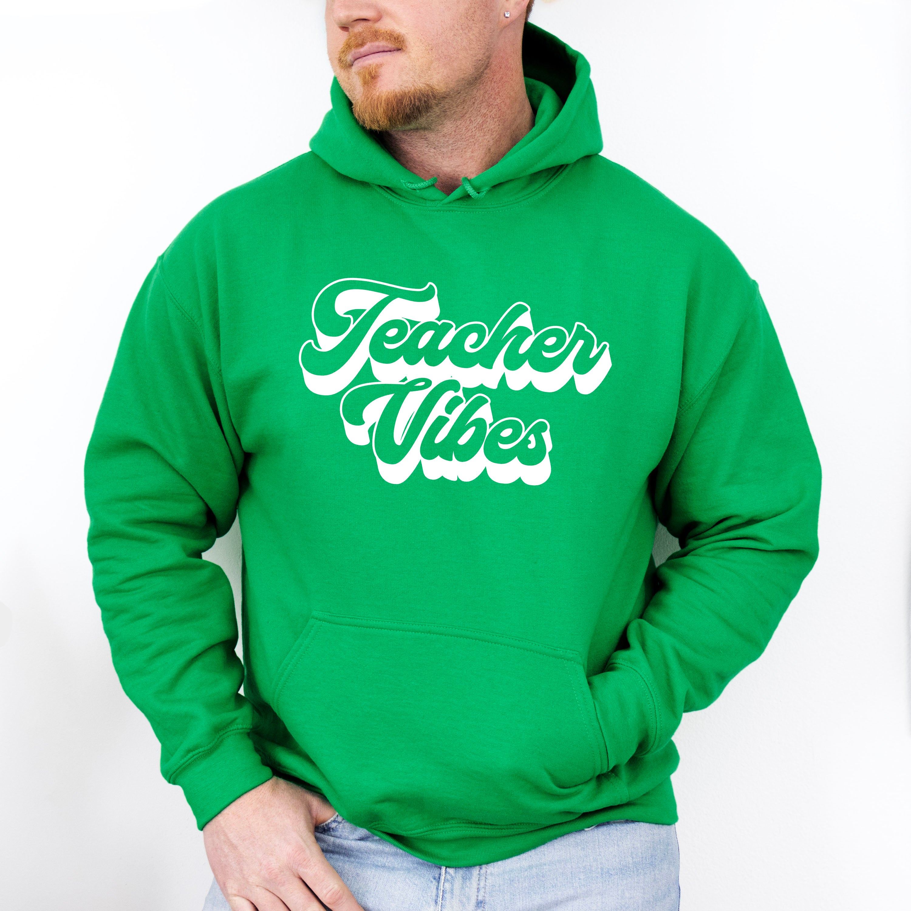 Teacher Vibes Design - Teacher Unisex Crewneck T-Shirt Sweatshirt Hoodie