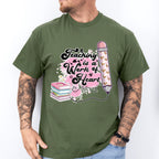 Teaching is a Work of Heart Design - Teacher Unisex Crewneck T-Shirt Sweatshirt Hoodie