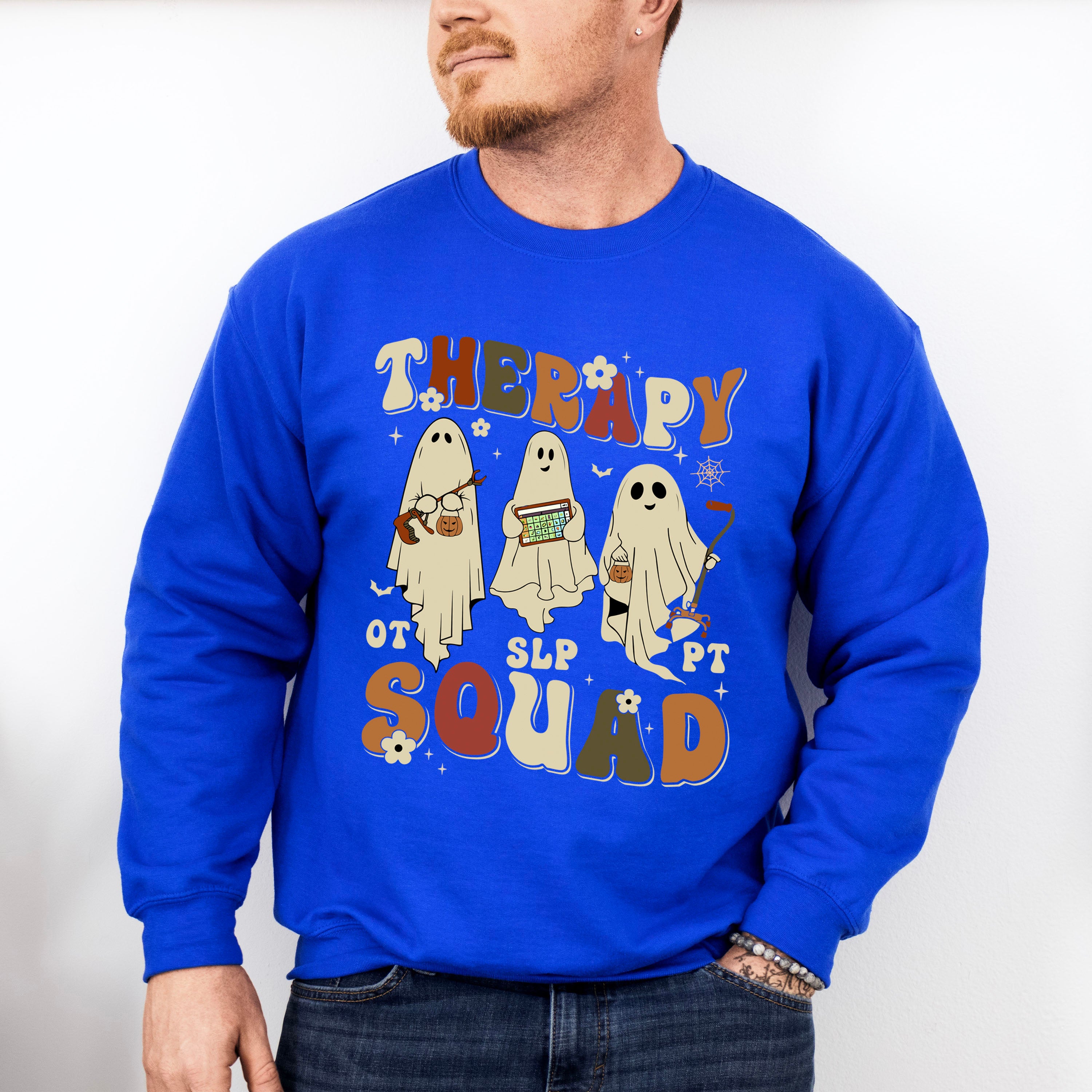 Therapy Squad Design - Therapy Unisex Crewneck T-Shirt Sweatshirt Hoodie