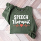 Speech Therapist Heart Design - Therapy Unisex Crewneck T-Shirt Sweatshirt Hoodie