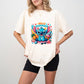 Stitch Hello Summer Design - Summer Theme Unisex Crewneck T-Shirt Sweatshirt Hoodie