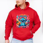 Stitch Hello Summer Design - Summer Theme Unisex Crewneck T-Shirt Sweatshirt Hoodie