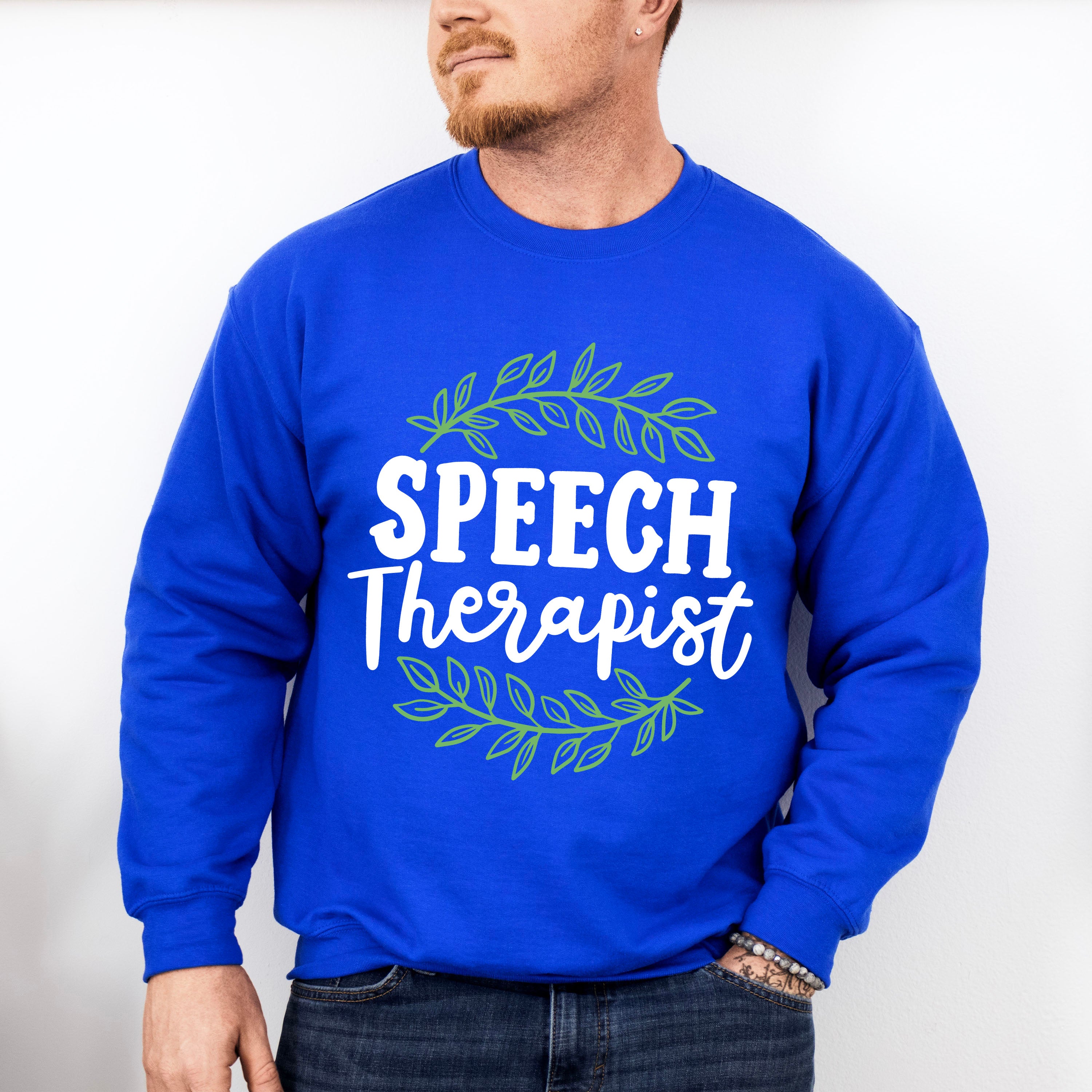 Speech Therapist  Design - Therapy Unisex Crewneck T-Shirt Sweatshirt Hoodie