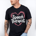Heart Speech Therapist  Design - Therapy Unisex Crewneck T-Shirt Sweatshirt Hoodie