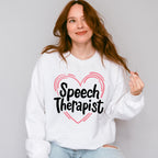Heart Speech Therapist  Design - Therapy Unisex Crewneck T-Shirt Sweatshirt Hoodie
